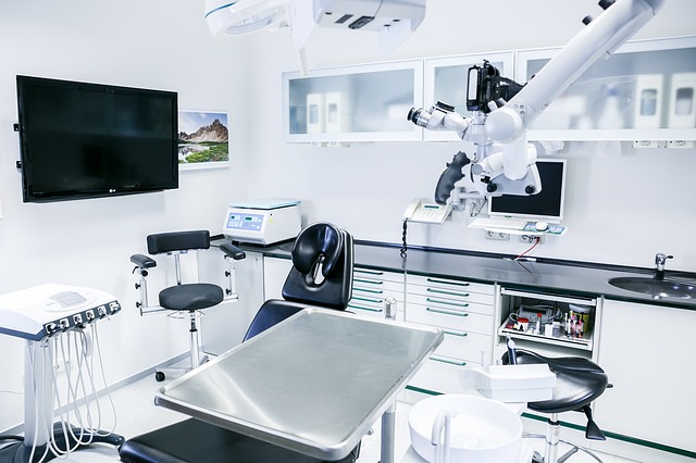 歯医者の治療室
