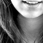 女の子の綺麗な歯